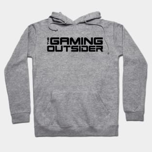 The Gaming Outsider - Black Text Only T-Shirt Hoodie